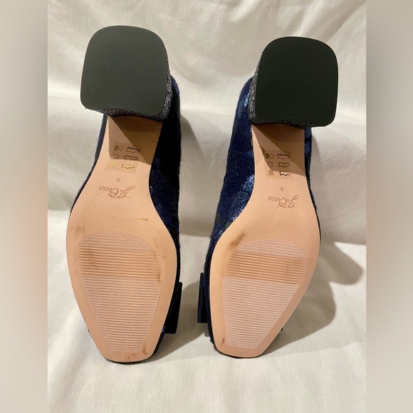 J.Crew Celia Jacquard Glitter Heel Pump K0447 - Picture 6 of 9